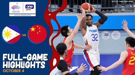 Philippines vs. China semifinals highlights .